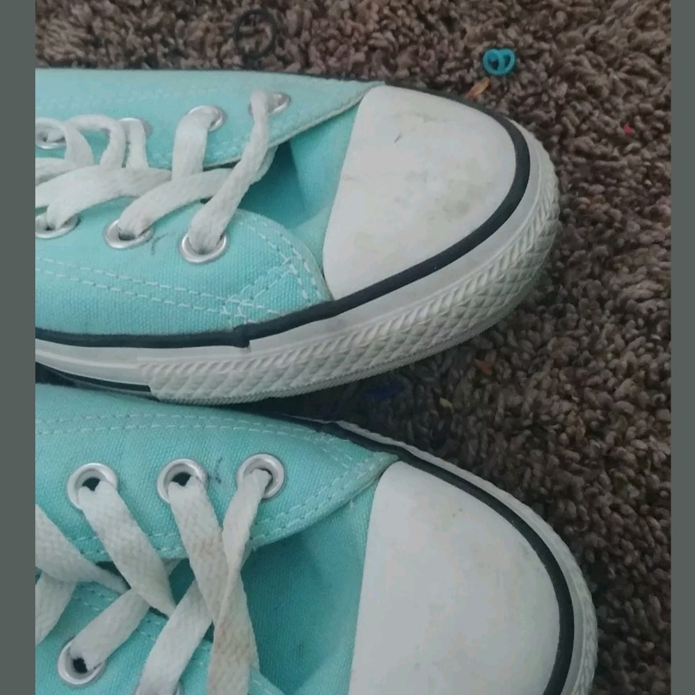 New Converse sneakers light sky  blue size 11